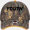 OTTO CAP Camouflage 6 Panel Low Profile Mesh Back Trucker Hat Thumbnail